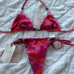 Sundia swimwear hibiscus bikini